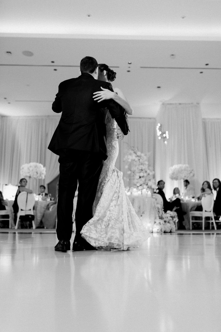 First dance at Four Seasons Philadelphia wedding reception