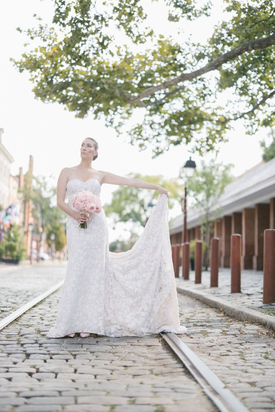 Bride solo portrait at Four Seasons Philadelphia