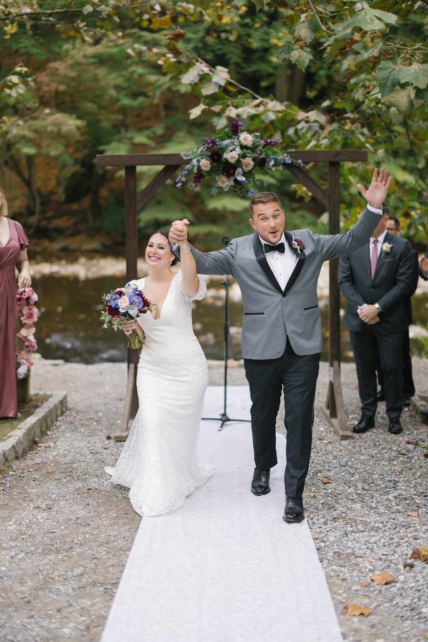 Ceremony celebration Valley Green Inn Philadelphia wedding