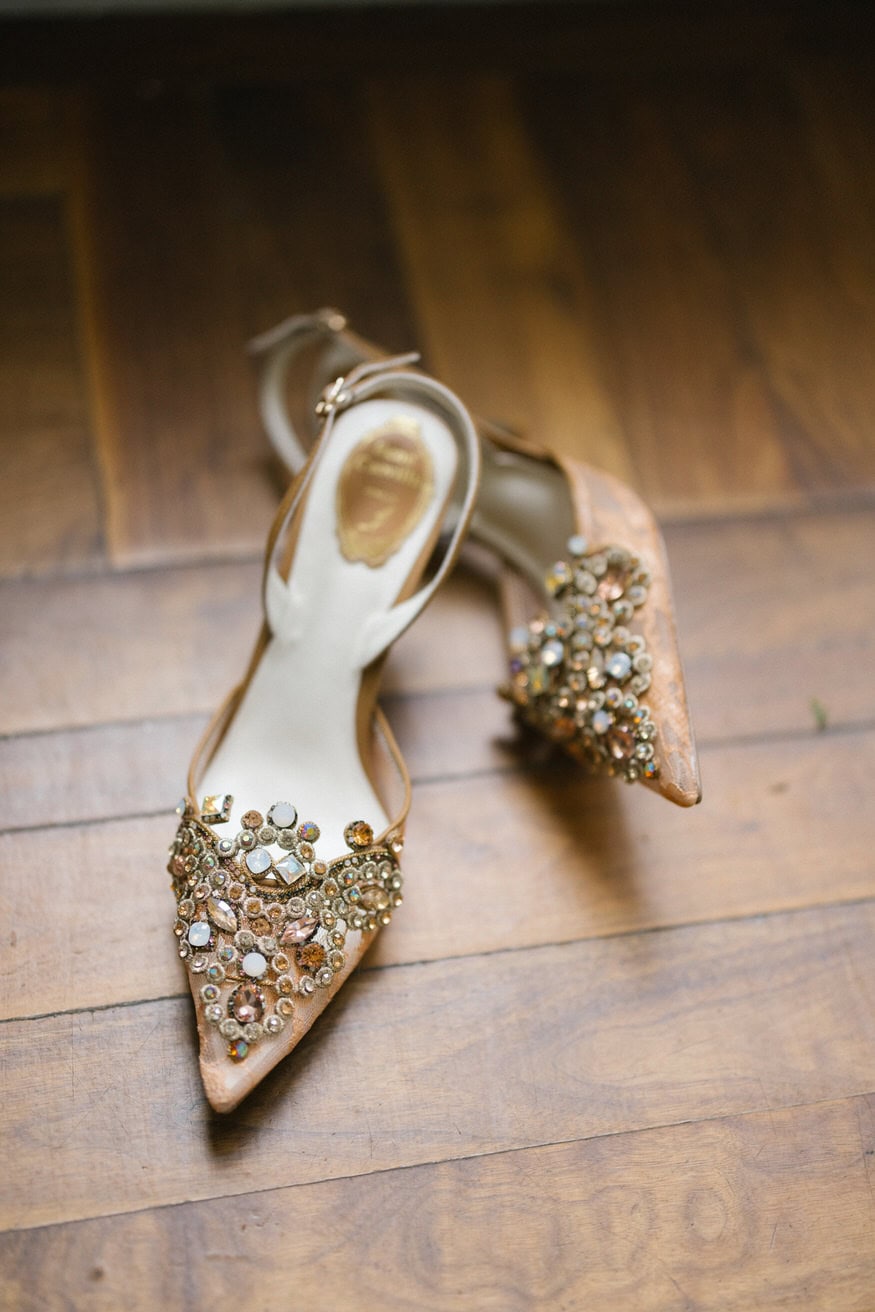 Bride wedding shoes and accessories Curtis Arboretum