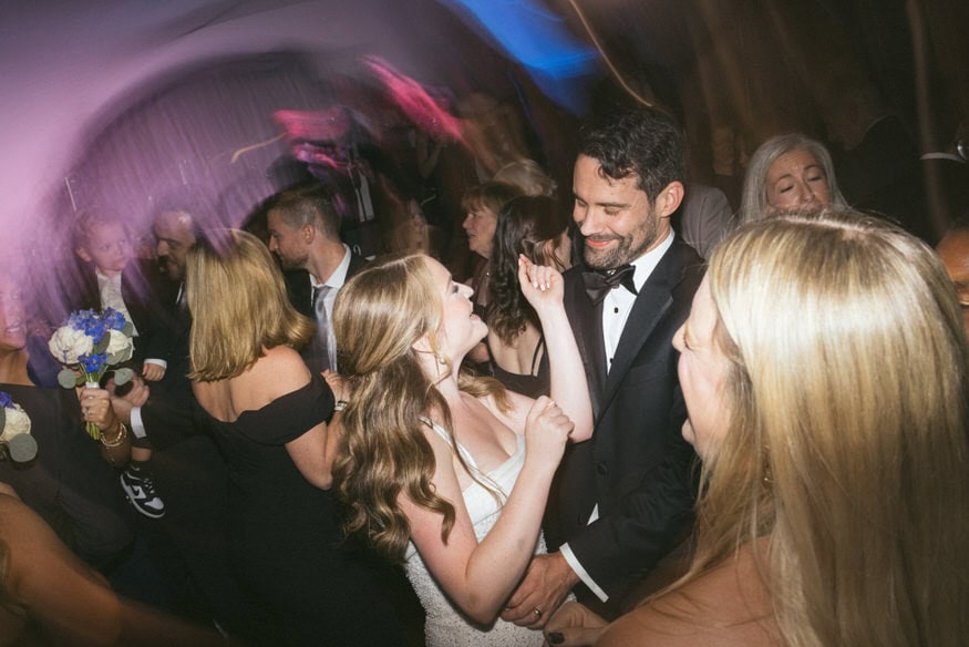 Dance floor celebration Notary Hotel wedding Philadelphia