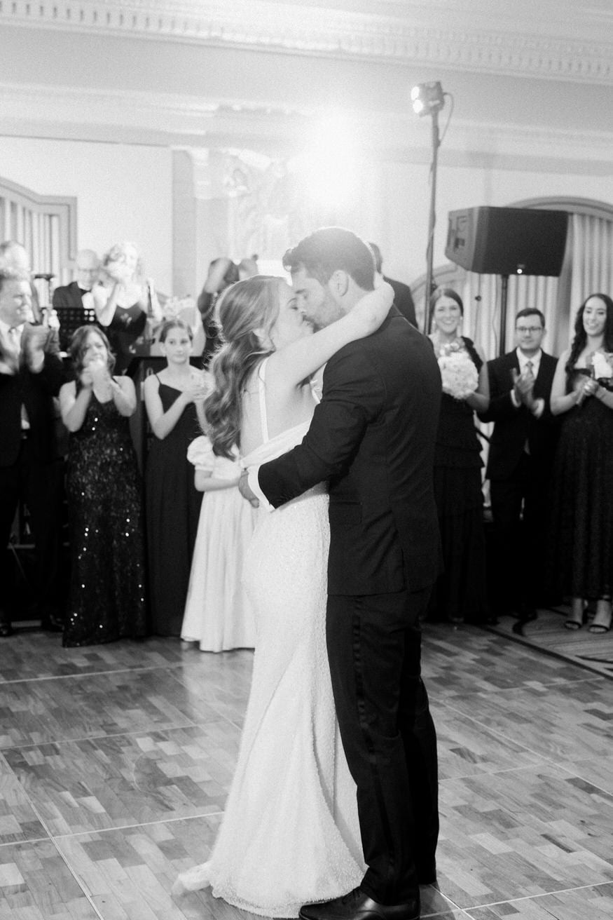 Speeches at Notary Hotel wedding reception Philadelphia