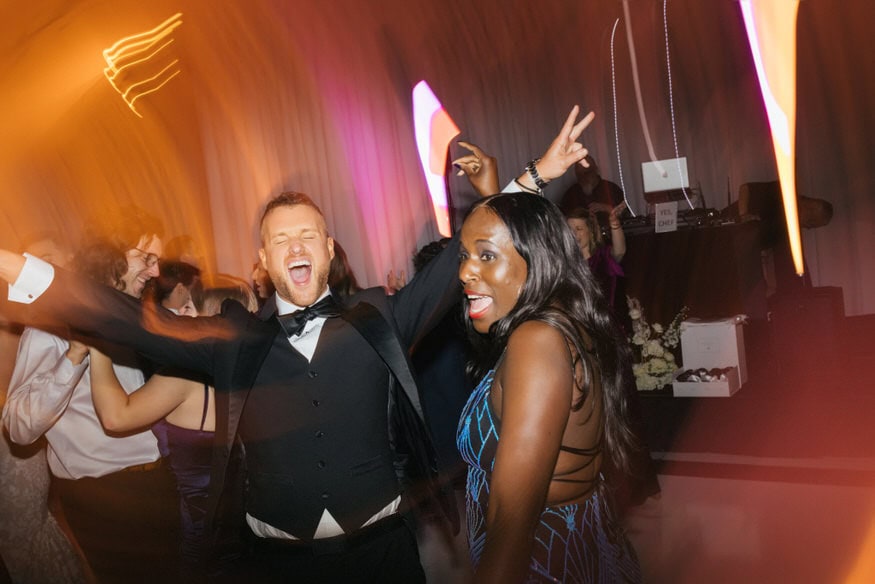 Wedding reception party Four Seasons Philadelphia