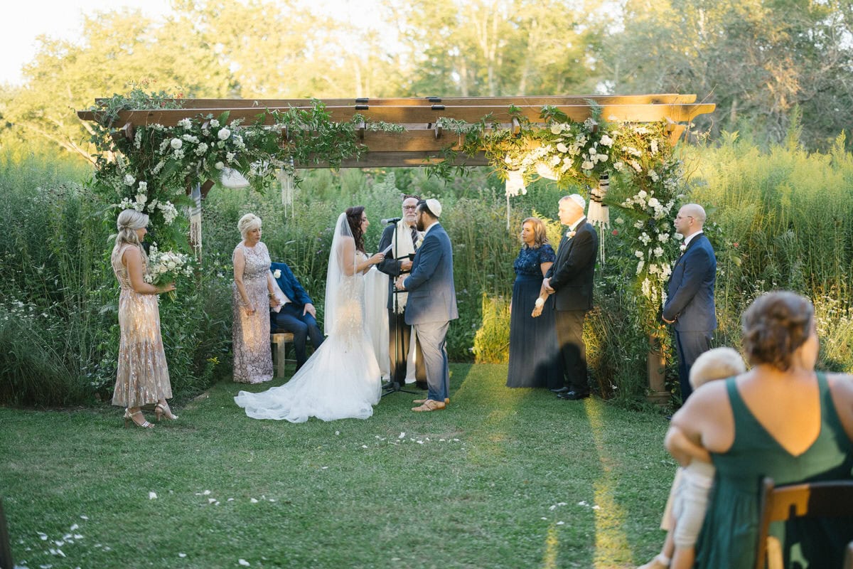 bishop farmstead wedding ceremony vows