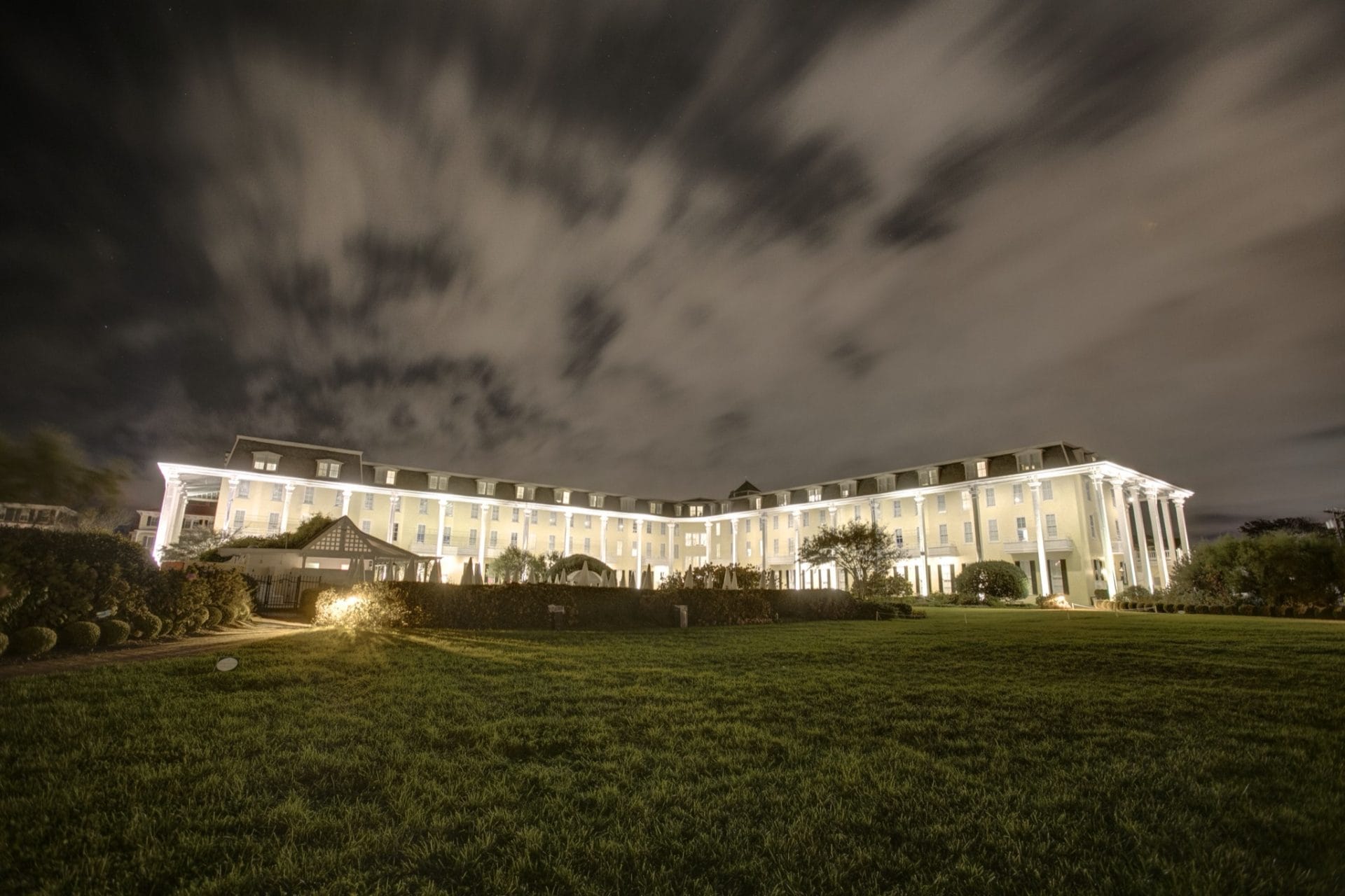 Congress Hall Cape May exterior, a historic proposal backdrop