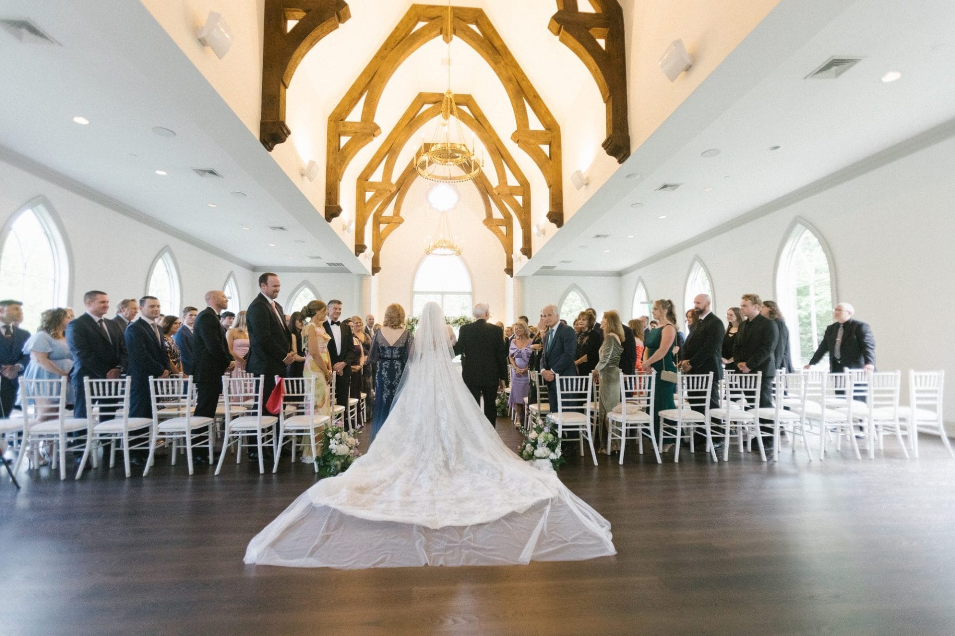 Janelle and Jim's ceremony at Park Chateau Estate