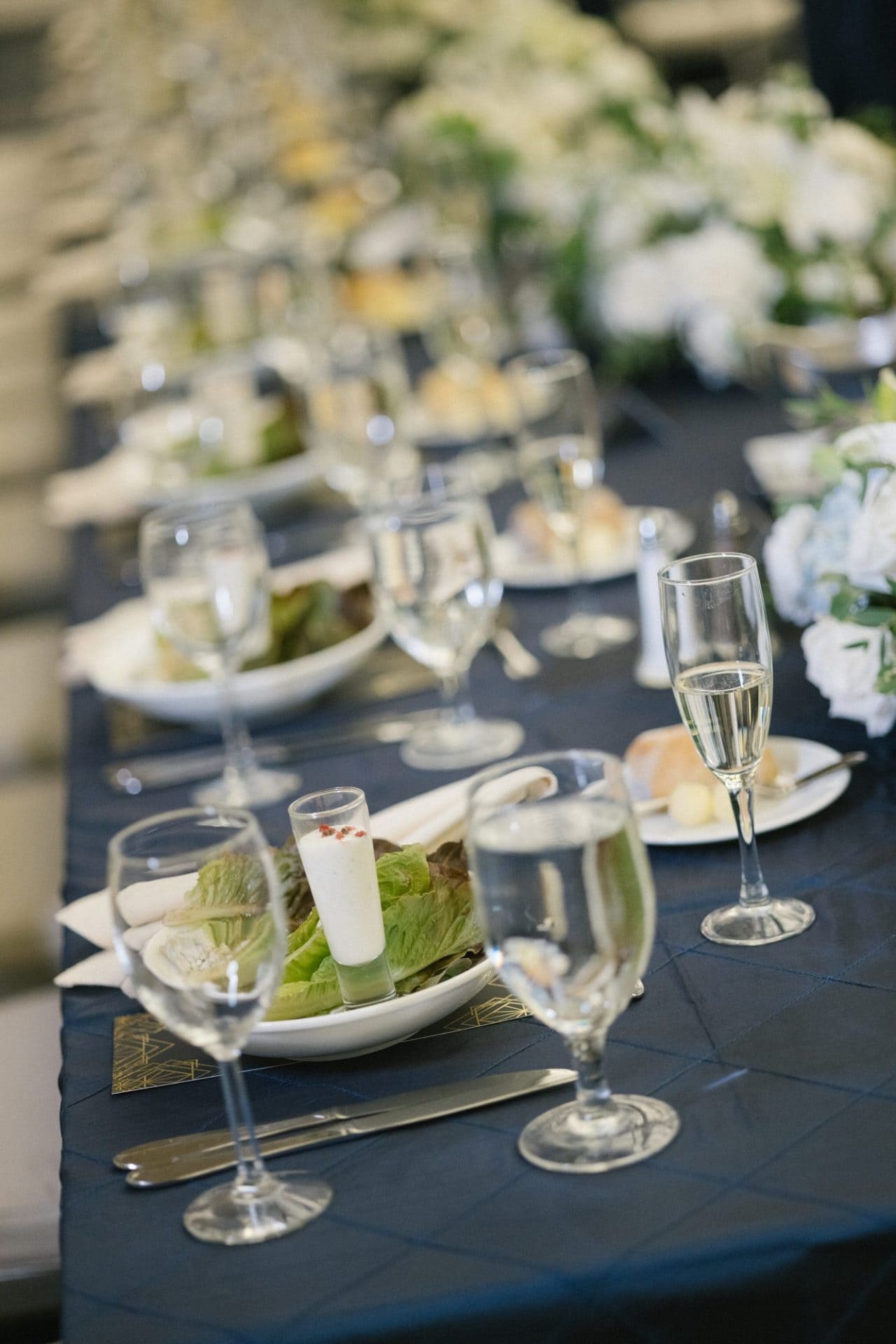 John and Carter's art-deco reception at the Notary Hotel