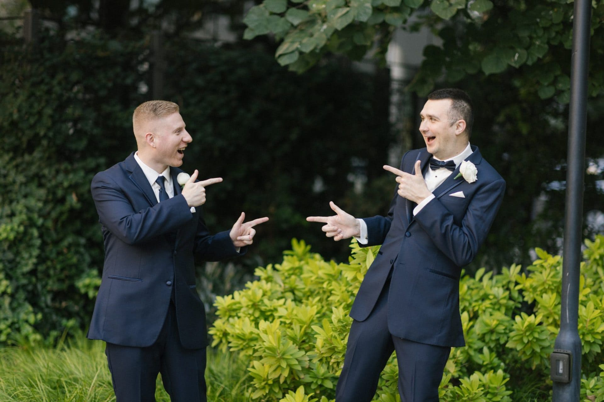 John and Carter's wedding party at the Notary Hotel Philadelphia