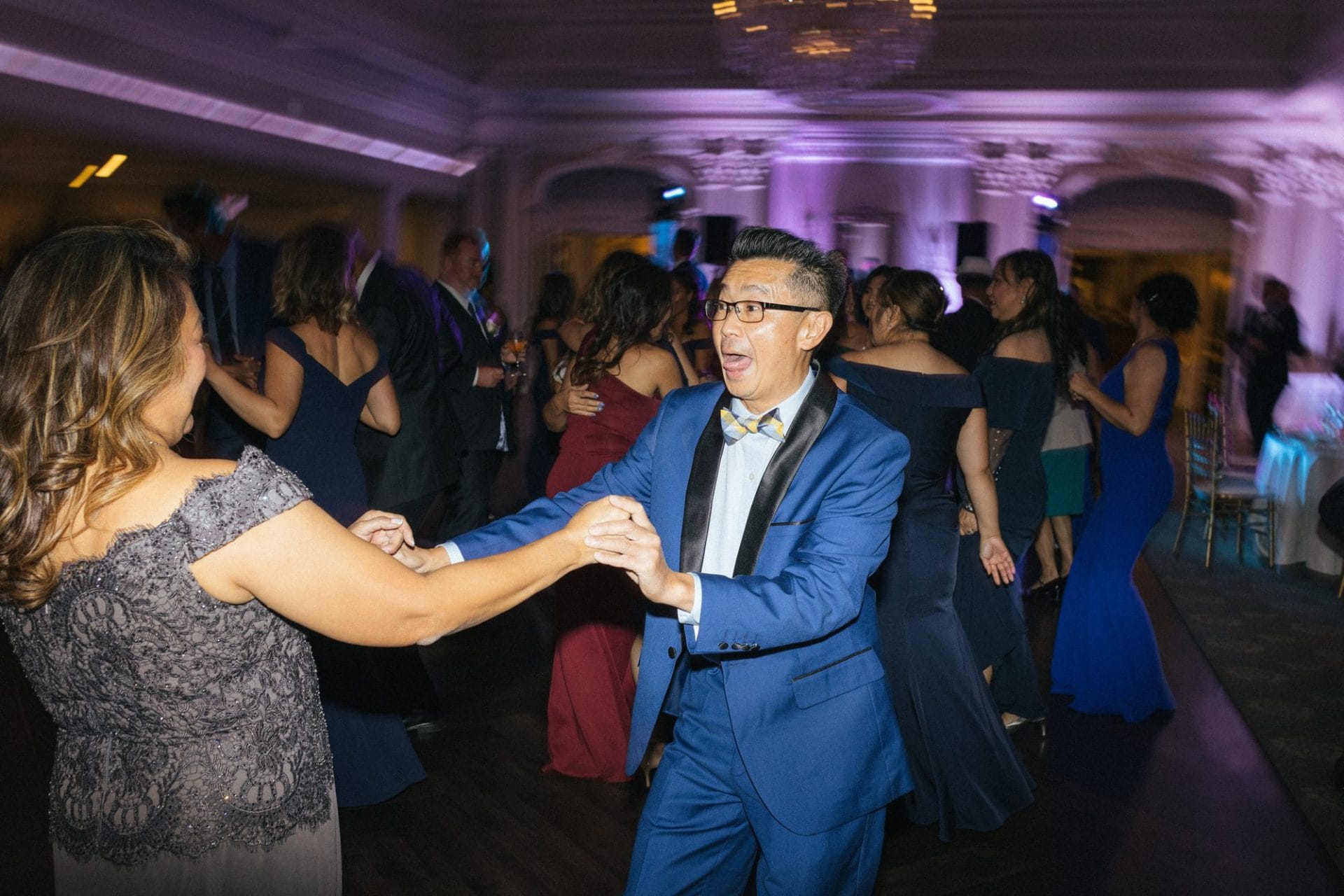 Mother-son dance at Chelsea and Trevor's wedding