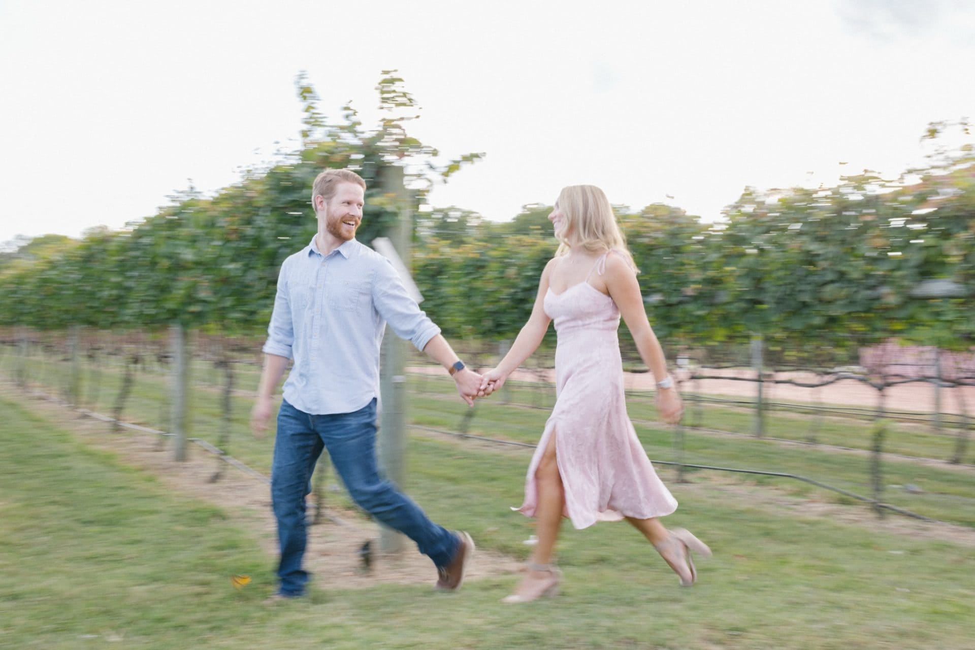 Willow Creek Winery Cape May vineyard couple photo